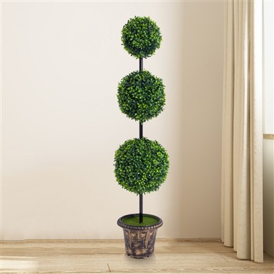 مصنوعی باکس ووڈ پھول بال ٹوپیری پودے