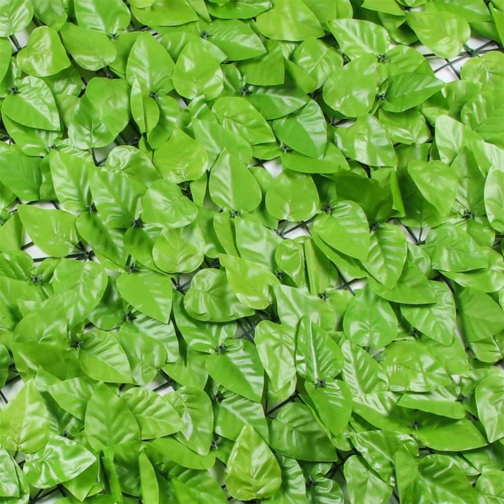 Artificial Leaf Privacy Roll Fence Screen For Wall Covering Decoration